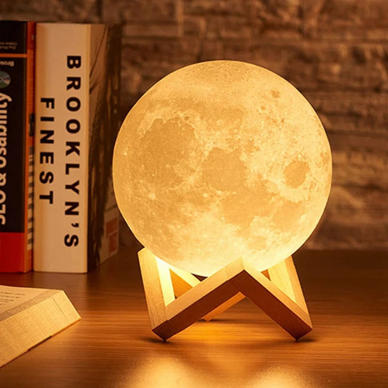 Galaxy Moon LED Book / Night Light