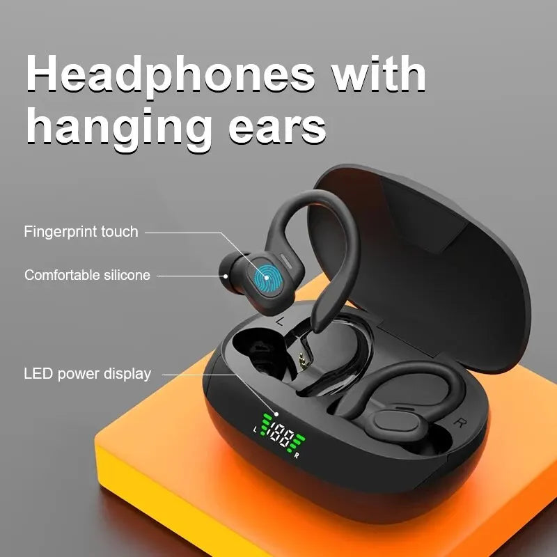 Waterproof Wireless Earbuds with Ear Sport Hook