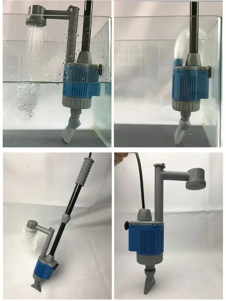Electric Aquarium Cleaning & Water Siphon Filter Pump