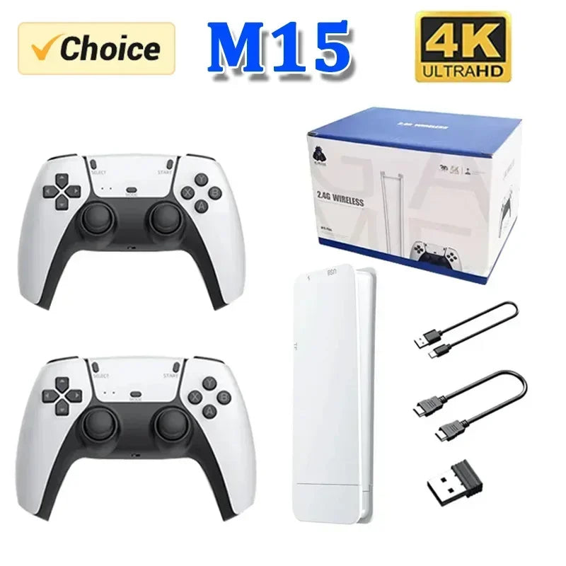 M15 TV Arcade Mini Game Stick 20,000 Retro Games (64GB)