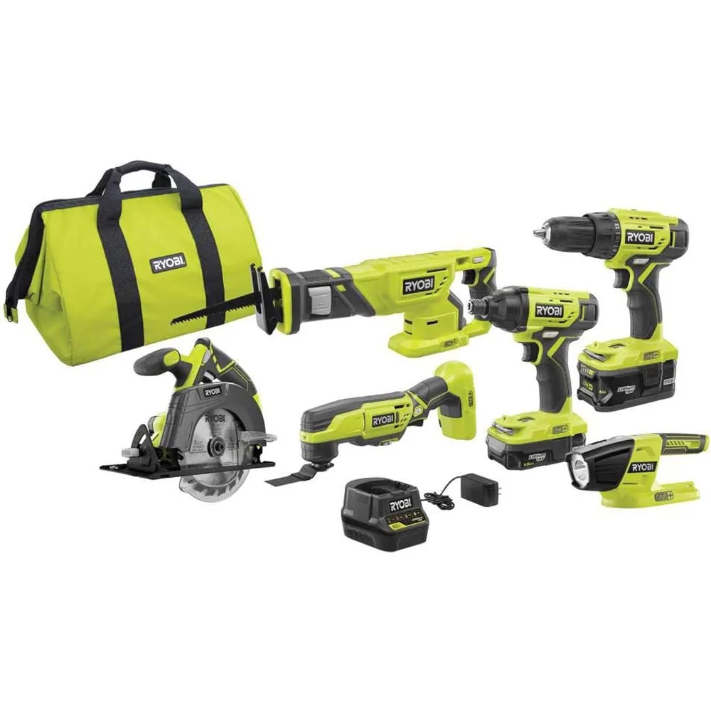 RYOBI ONE+ 6 Tool Combo Kit