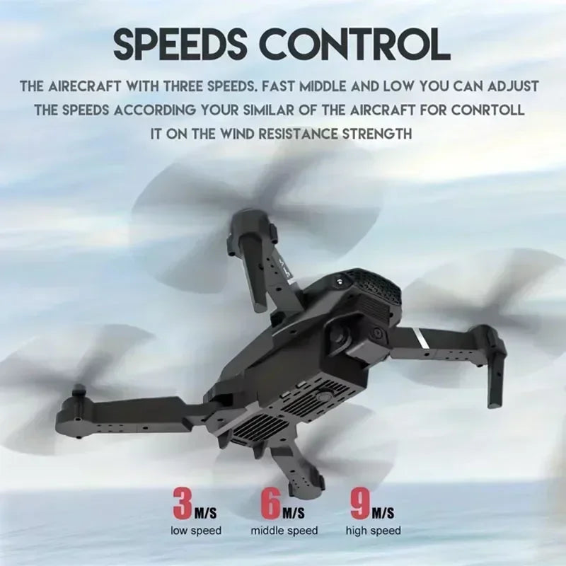 Pro Foldable Quadcopter Drone WIFI FPV Drone Wide Angle HD 4K 1080P