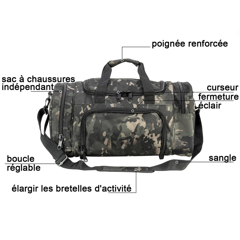 Tactical Travel/Gym Bag (7 colors)