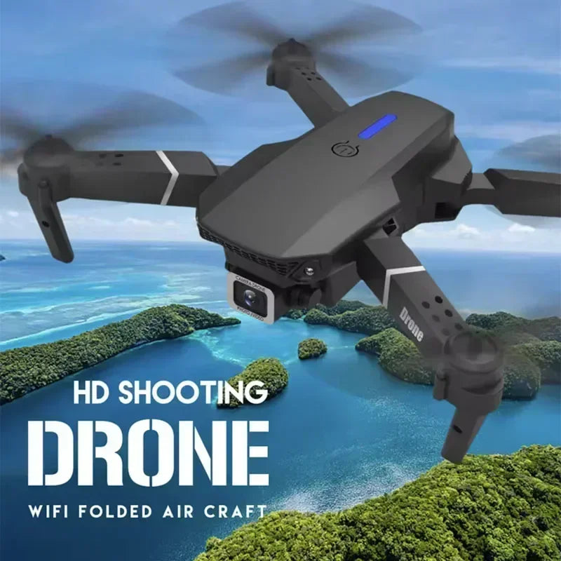 Pro Foldable Quadcopter Drone WIFI FPV Drone Wide Angle HD 4K 1080P