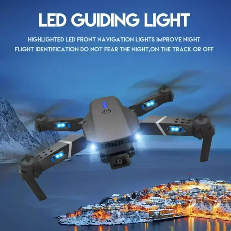Pro Foldable Quadcopter Drone WIFI FPV Drone Wide Angle HD 4K 1080P