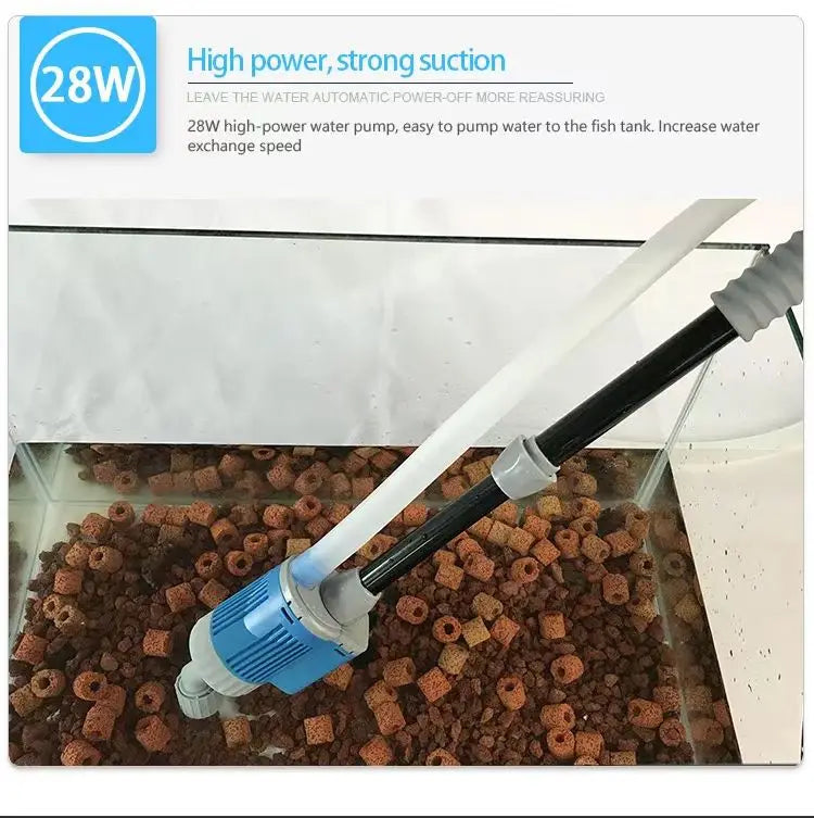 Electric Aquarium Cleaning & Water Siphon Filter Pump