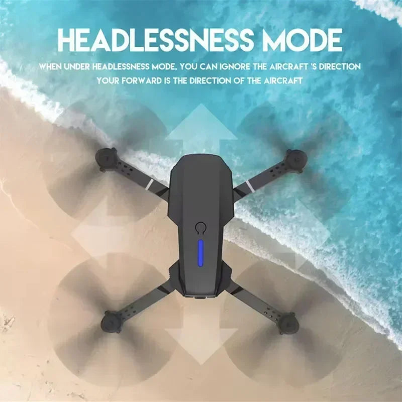 Pro Foldable Quadcopter Drone WIFI FPV Drone Wide Angle HD 4K 1080P