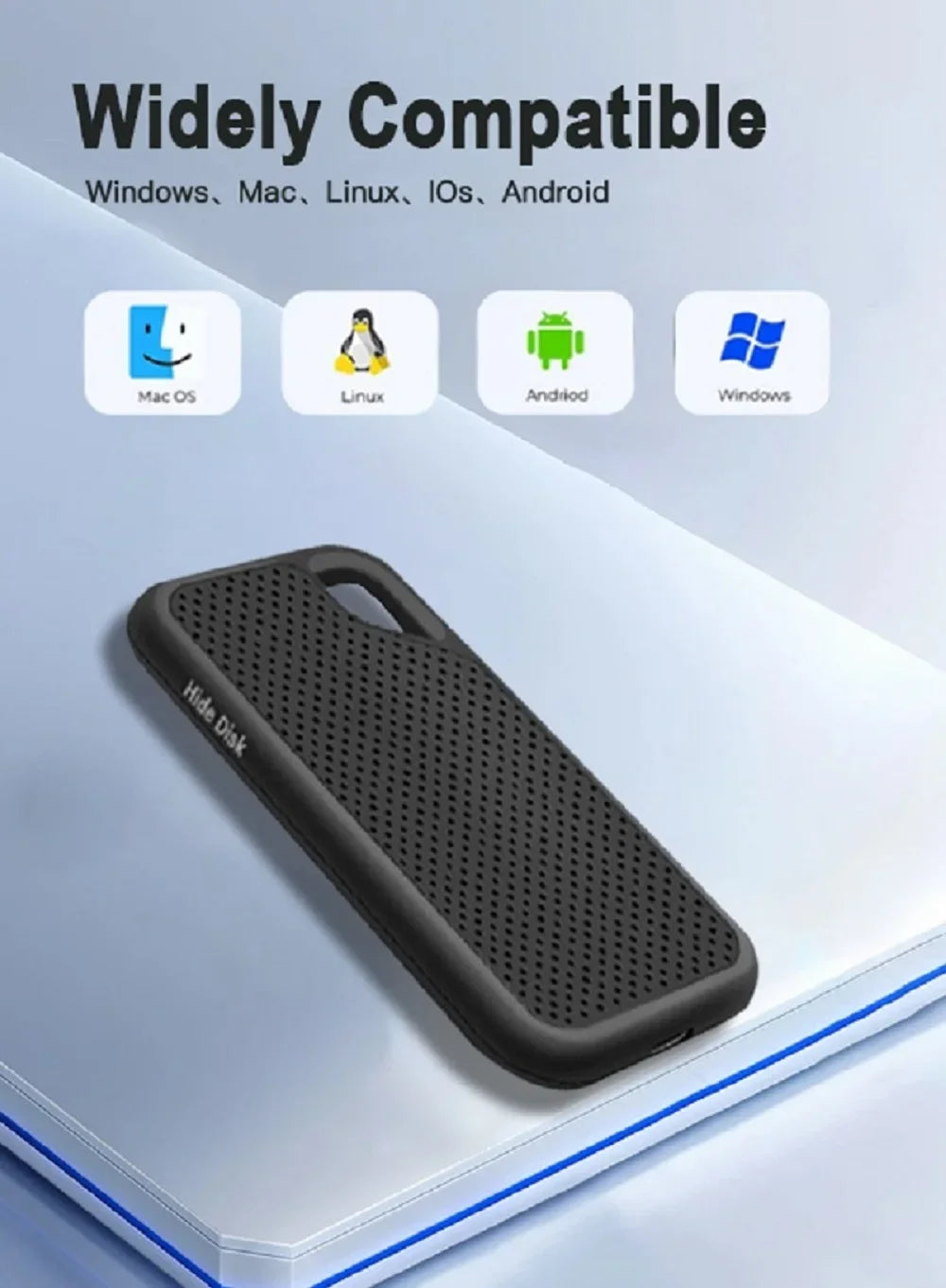Portable High Speed Solid State External Hard Drive