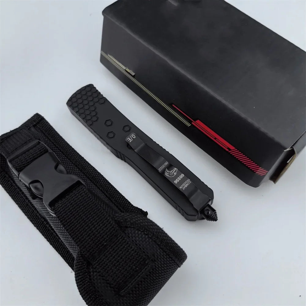 Tactical Survival Trood Assist Camping Hunting Knife