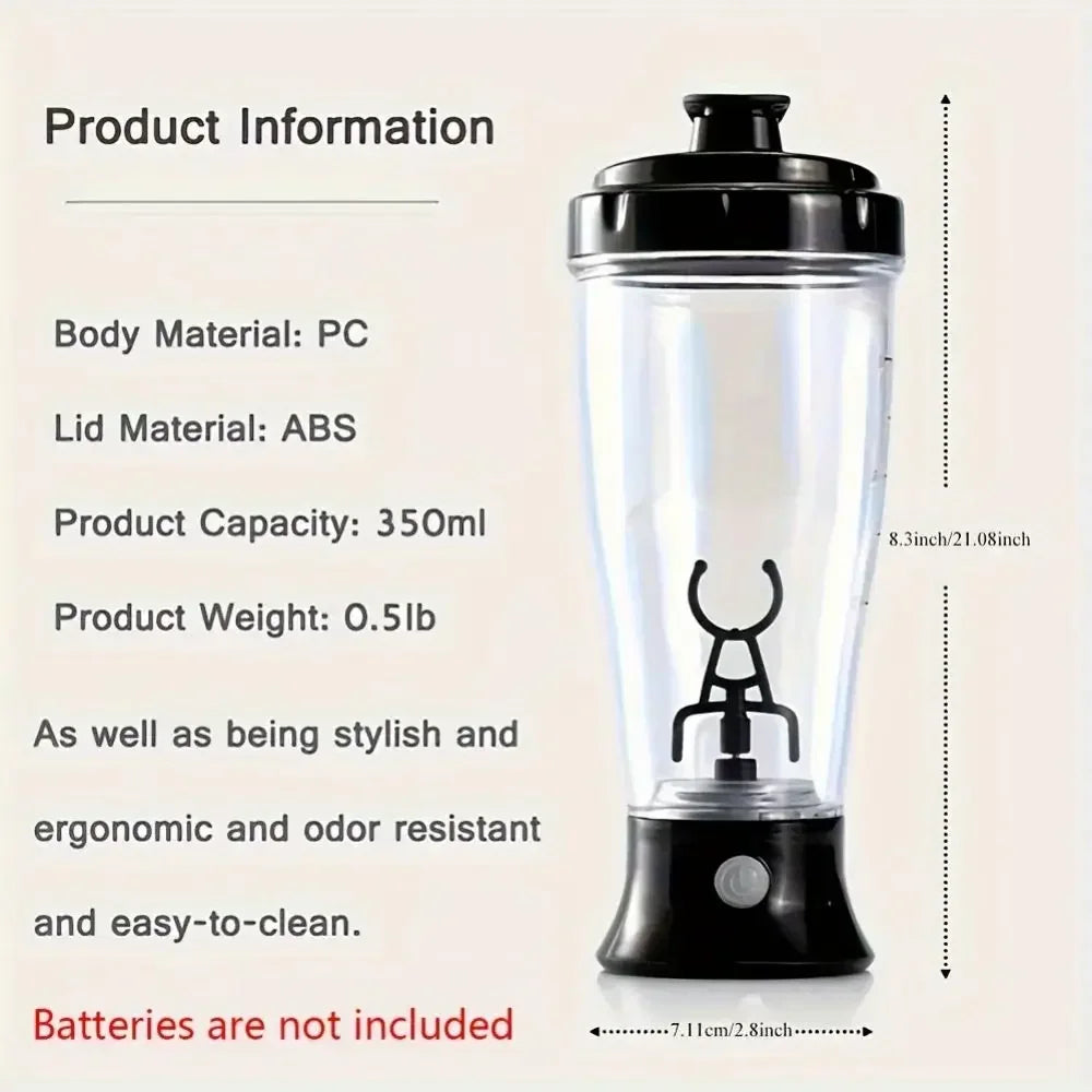 350ML Portable Electric Stirring Protein Blender