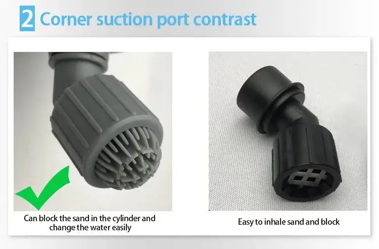 Electric Aquarium Cleaning & Water Siphon Filter Pump