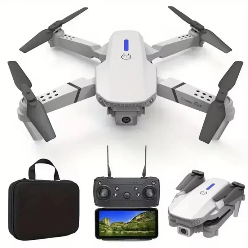 Pro Foldable Quadcopter Drone WIFI FPV Drone Wide Angle HD 4K 1080P