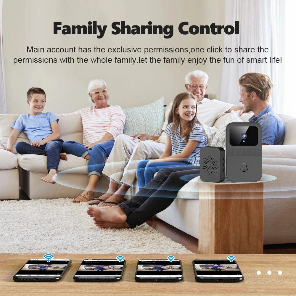 1080P HD Video Doorbell Camera For Smart Home