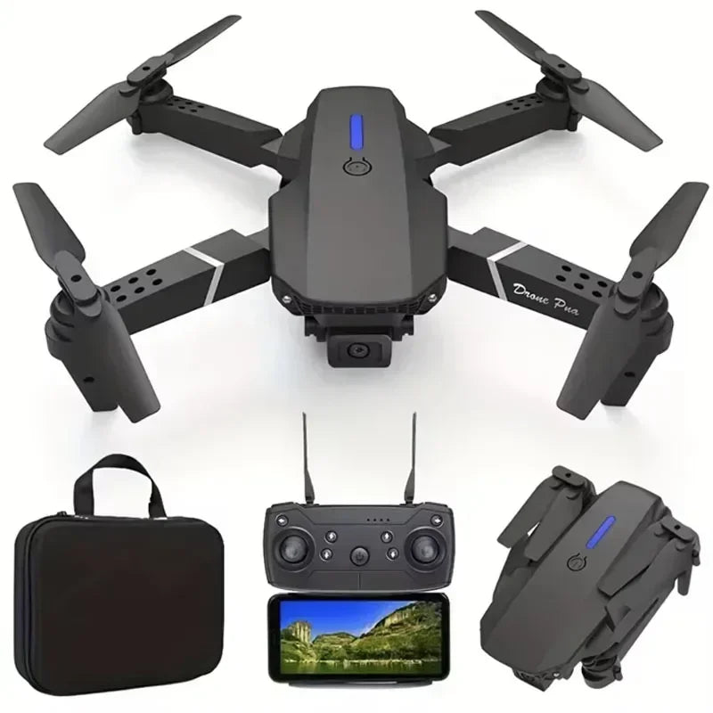 Pro Foldable Quadcopter Drone WIFI FPV Drone Wide Angle HD 4K 1080P