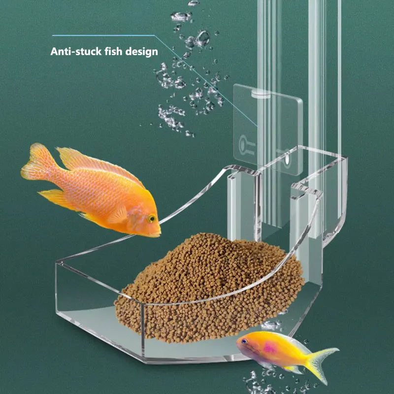 Aquarium Transparent Acrylic Feeding Tube (3 Sizes)