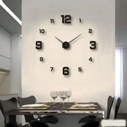 Frameless Wall Clock