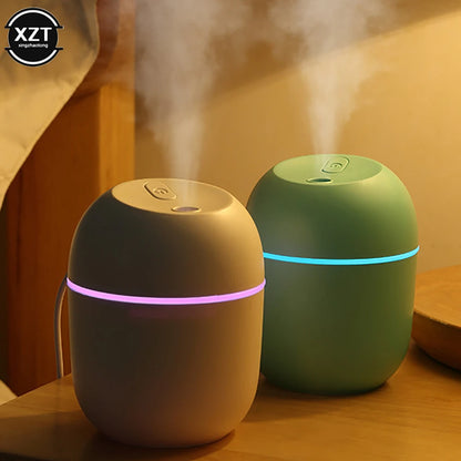 Mini Aroma Essential Oil Diffuser USB Air Humidifier With LED Night Lamp