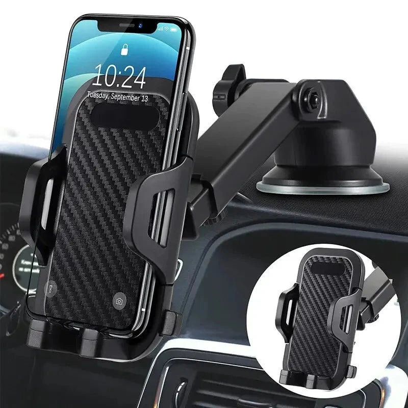 Suction Cup/Air Vent Car Phone Holder Mount