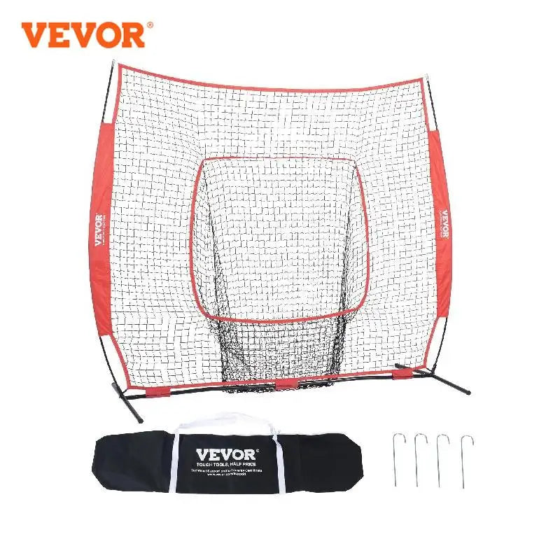 VEVOR 7'x7' Portable Training Practice Net