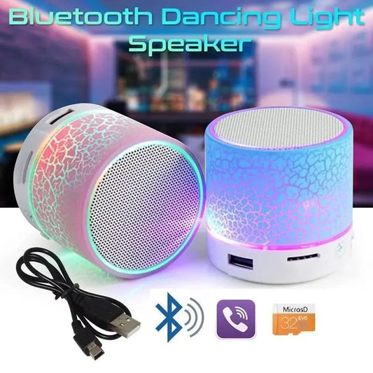 Colorful LED Bluetooth Mini Wireless Speaker