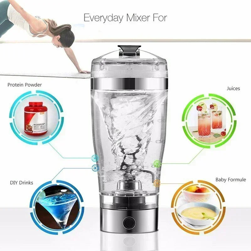 450/600ml Rechargable Electric Protein Shake Blender