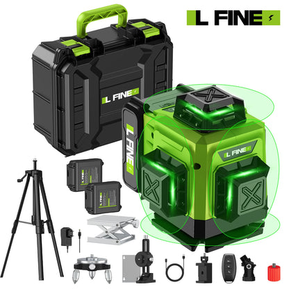 4D 16 Line 360° Self-Leveling Laser Level