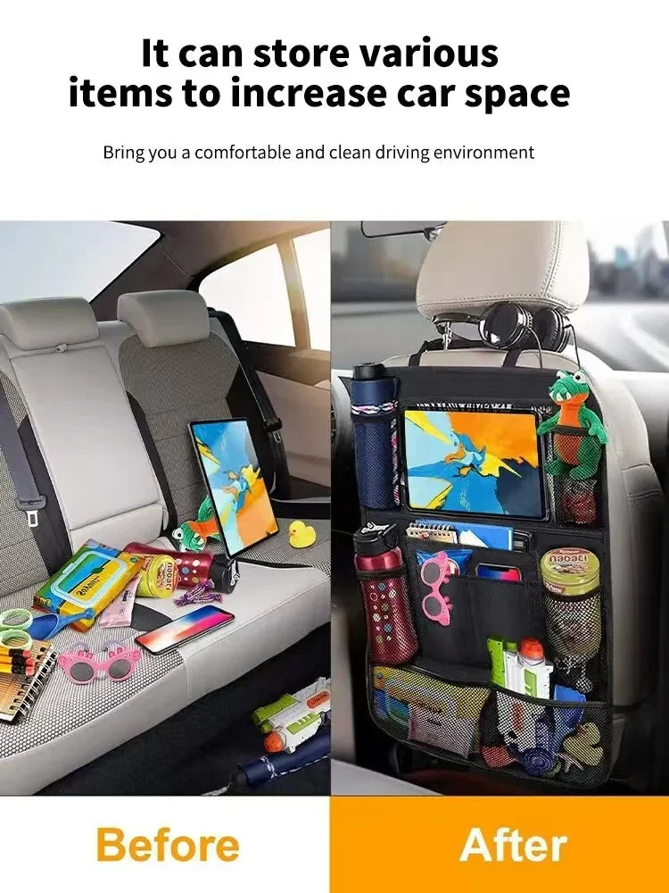 Multifunctional Oxford Fabric Multi Pocket Car Seat Organizer