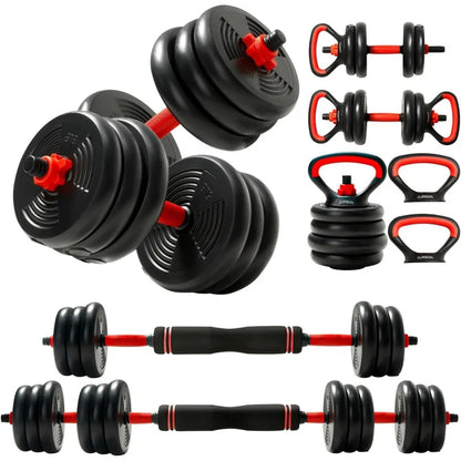 4-IN-1 Adjustable Dumbbell Set