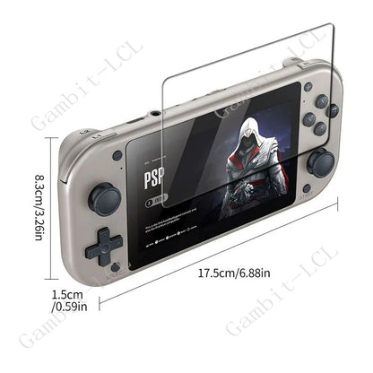 4.3" Tempered Glass For M17 Retro Handheld Video Game Console (2PCS)