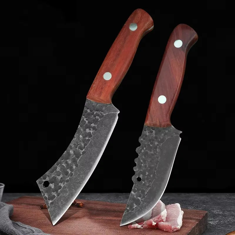 Hand Forged Stainless Steel Professional Butcher/Boning Knife