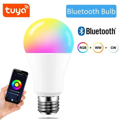 Bluetooth LED Bulb (Dimmable & Changes Color)