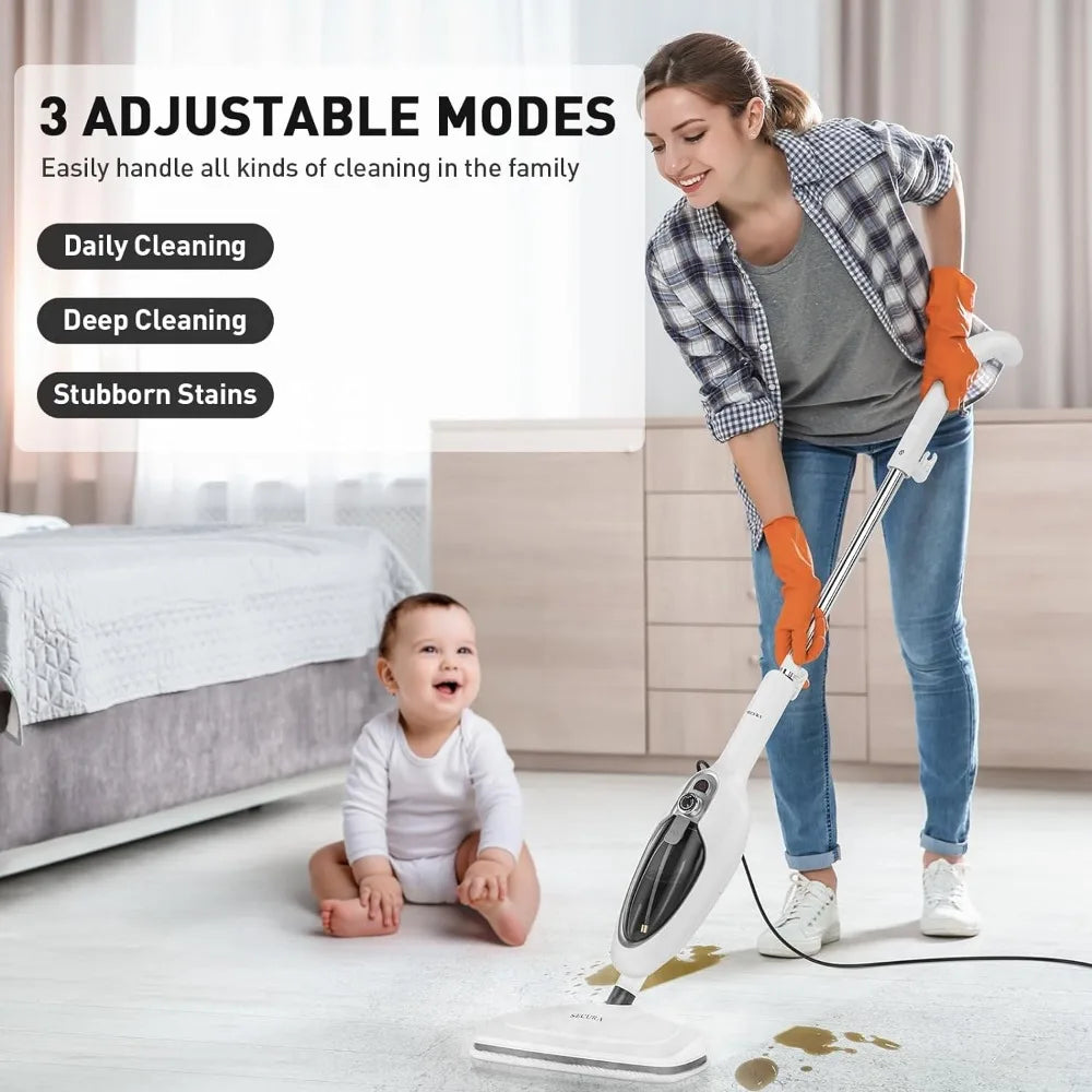 Multi-Functional Convenient Detachable Steam Cleaner (10 in 1)