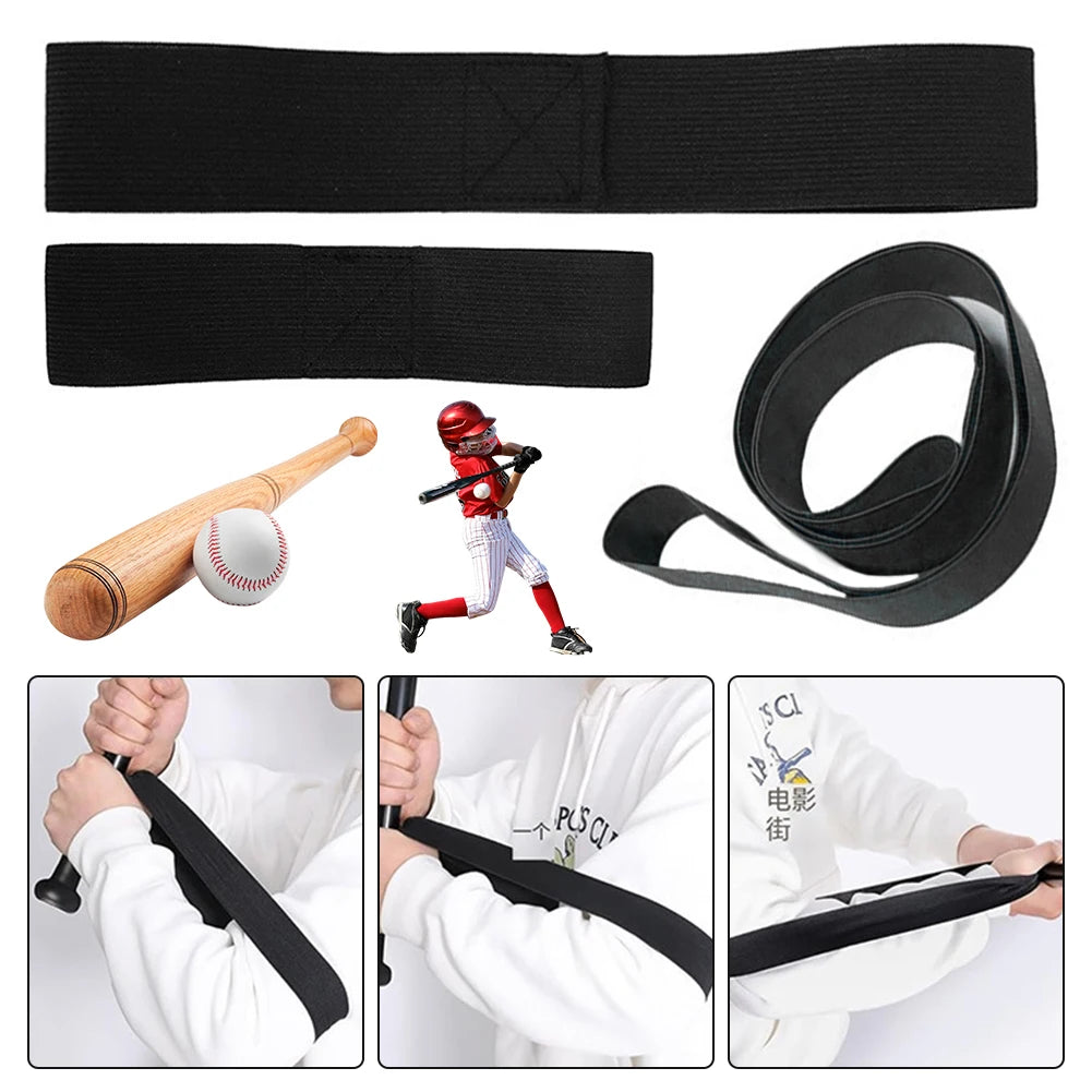 Baseball Swing Trainer Hitting Resistance Bands