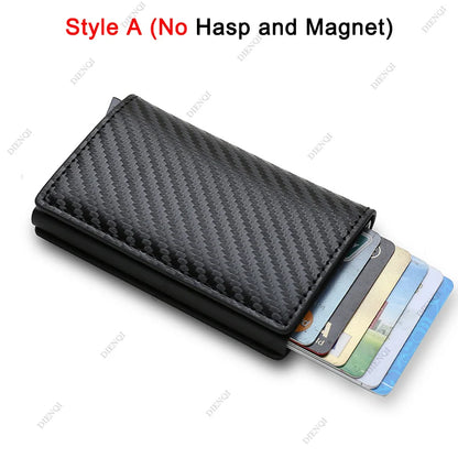 RFID Blocking Slim Wallet Tri-Fold