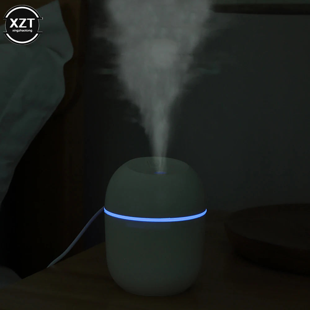 Mini Aroma Essential Oil Diffuser USB Air Humidifier With LED Night Lamp