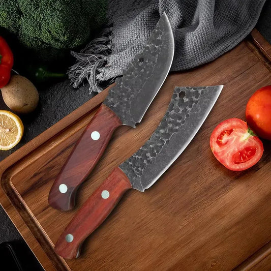 Hand Forged Stainless Steel Professional Butcher/Boning Knife