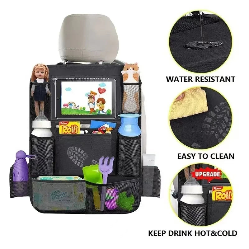 Multifunctional Oxford Fabric Multi Pocket Car Seat Organizer