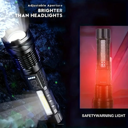 7 Mode High Power Tactical LED Rechargable Flashlight