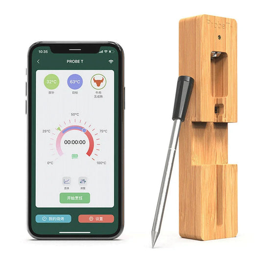 Smart BBQ Bluetooth Cooking Thermometer Long Range