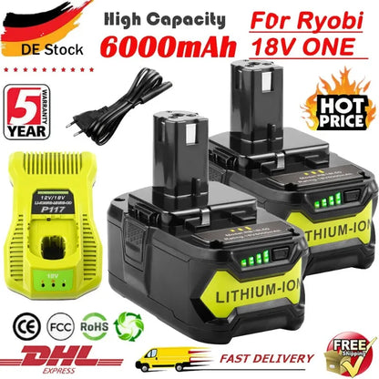 RYOBI ONE+ 18V Lithium-Ion Power Tool Battery