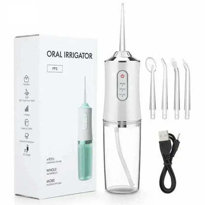 Oral Jet Water Flosser USB Rechargeable (220ml / 3 Modes)