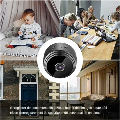 Mini Wireless Surveillance Camera for Smart Home