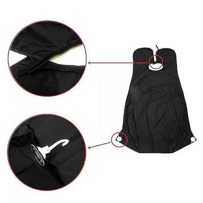 Beard & Mustache Shaving Apron with Suction Cups