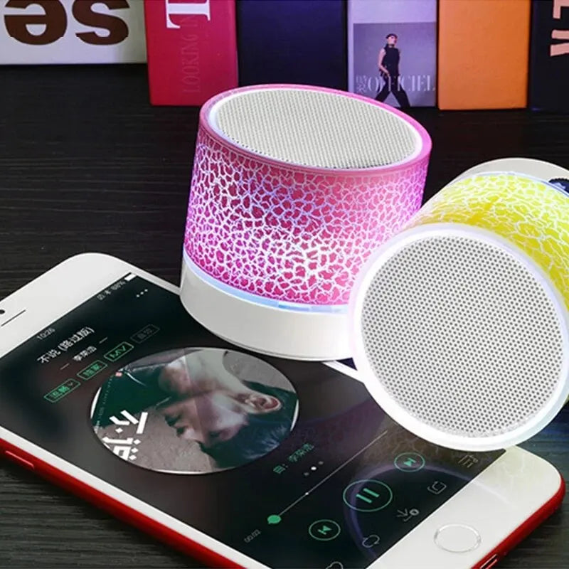 Colorful LED Bluetooth Mini Wireless Speaker