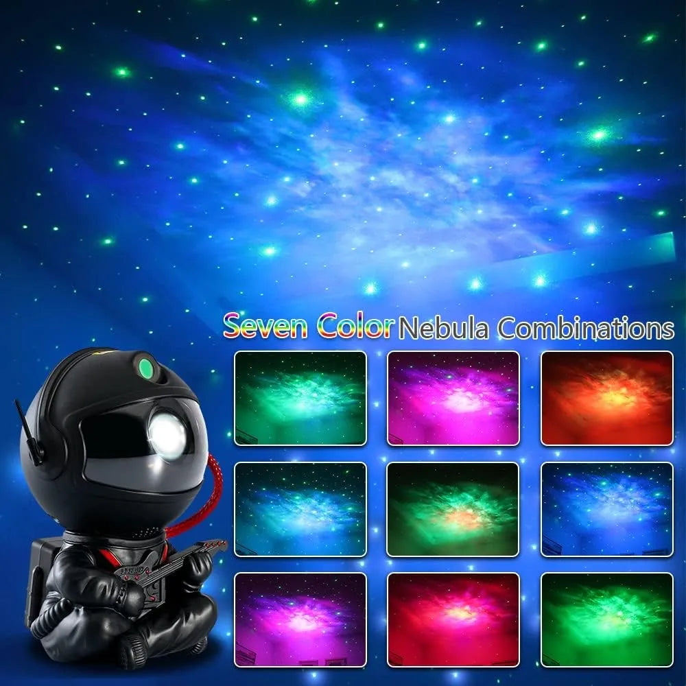 Astronaut Galaxy LED Projector Starry Sky Star Night Light USB with Remote Control