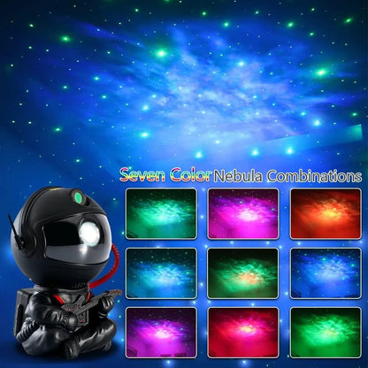 Astronaut Galaxy LED Projector Starry Sky Star Night Light USB with Remote Control
