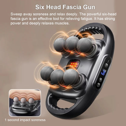 6 Head Muscle Relaxation Massage Gun