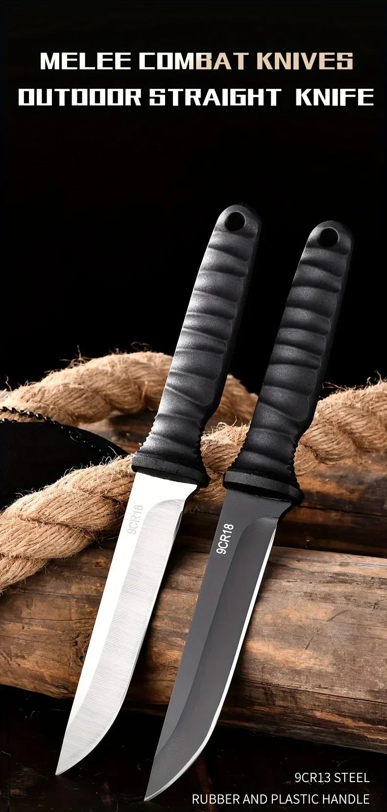 Hand Forged Outdoor Survival Knife
