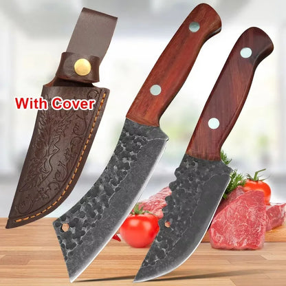 Hand Forged Stainless Steel Professional Butcher/Boning Knife