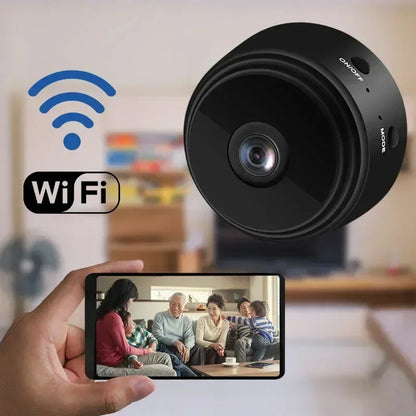 Mini Wireless Surveillance Camera for Smart Home